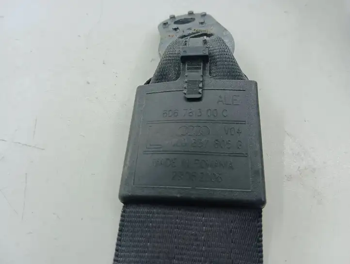 Audi Q7 4L (2005 - 2009) 4L0857805G Задний ремень безопасности — фото 6