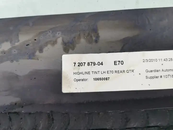 BMW X5 E70 (2006 - 2013) 7207879 Заднее боковое стекло — фото 6