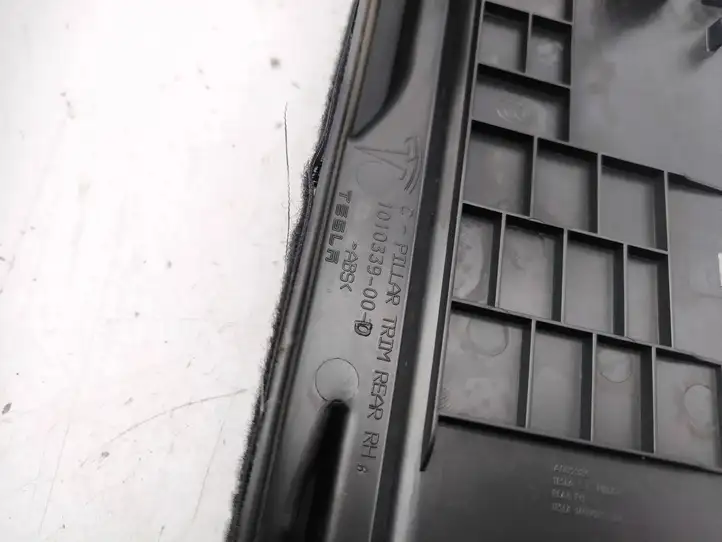 Tesla Model S (2012 - 2016) 101033900D Обшивка стойки C — фото 9