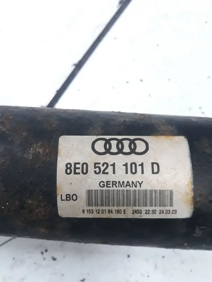 Audi A4 S4 B6 8E 8H (2000 - 2006) 8E0521101D Средний карданный вал — фото 4
