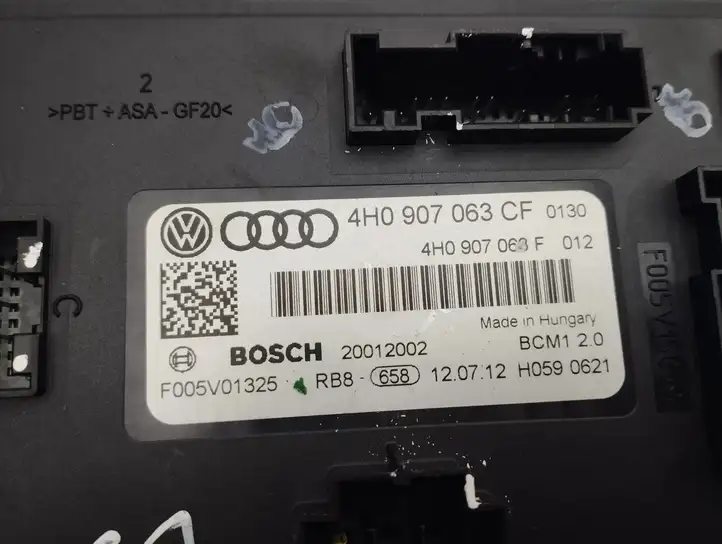 Audi A7 S7 4G (2010 - 2014) 4H0907063CF Модуль комфорта — фото 7