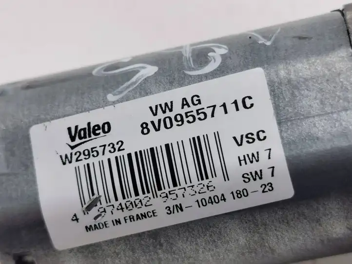 Audi A3/S3 8Y (2020 - ) 8V0955711C Механизм стеклоочистителя заднего стекла — фото 7