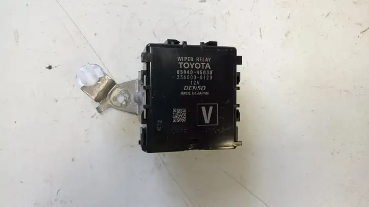 Toyota Sienna XL40 IV (2021 - ) 8594045030 Реле стеклоочистителей — фото 1