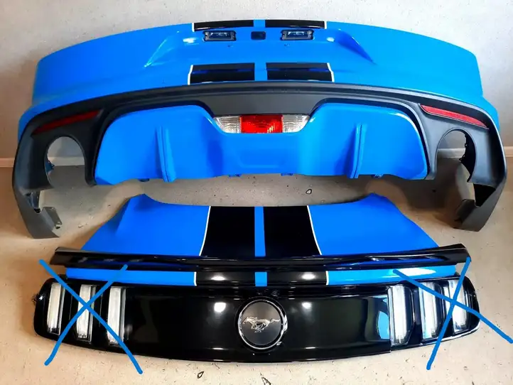 Ford Mustang VI (2015 - ) Комплект задней части кузова — фото 1