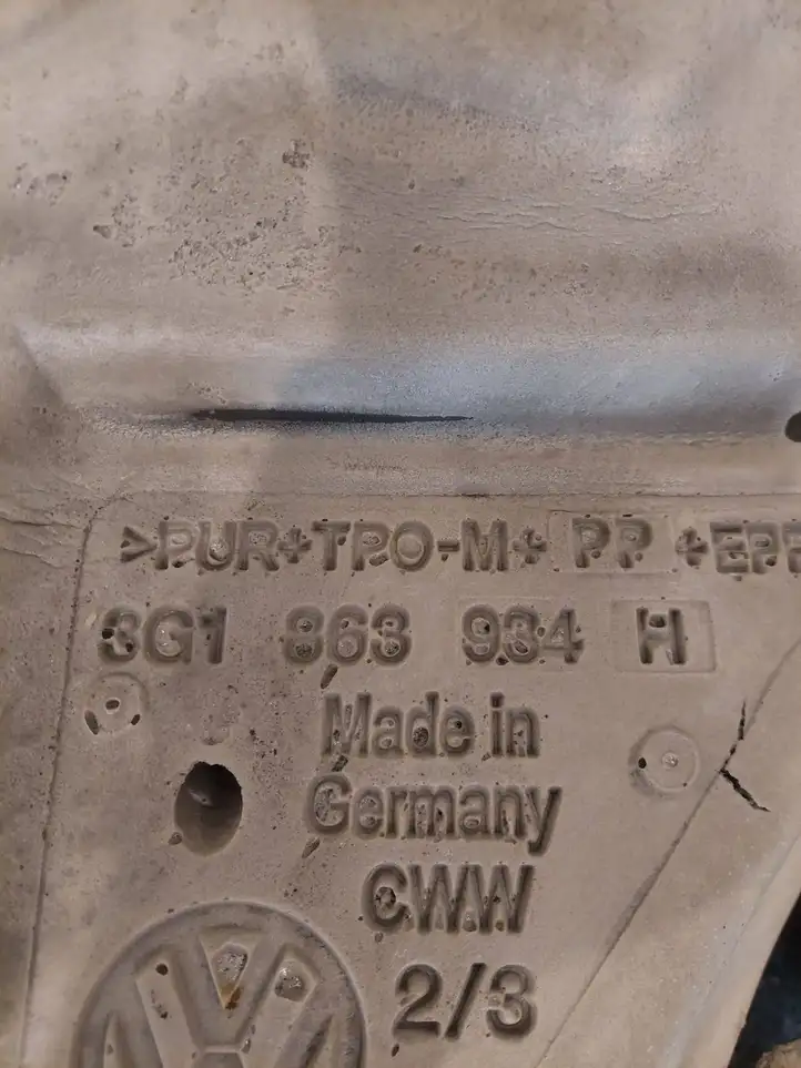 Volkswagen Arteon (2017 - ) 3G1868934H Шумоизоляция моторной перегородки — фото 6