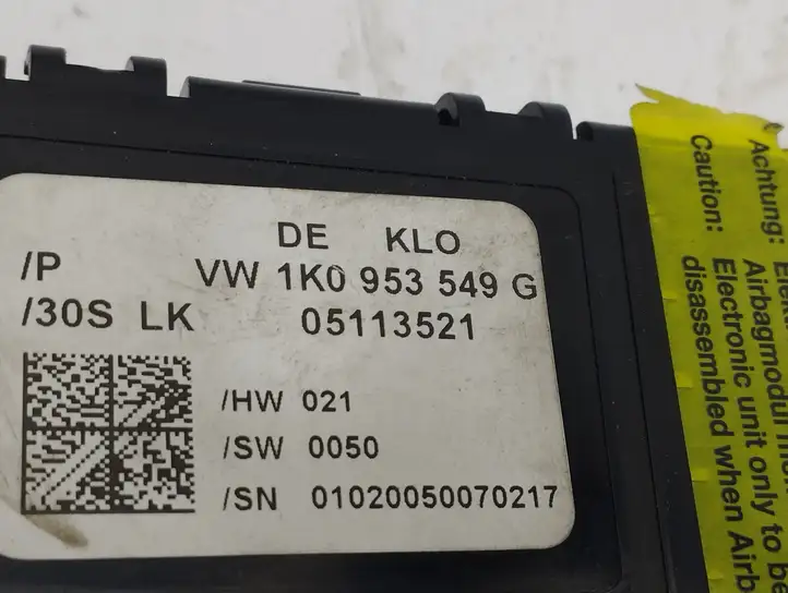 Seat Altea (2004 - 2009) 1K0953549G Датчик угла поворота руля — фото 6