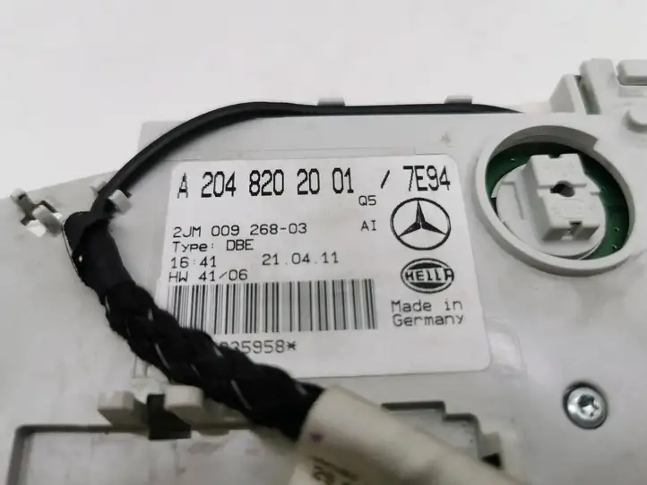 Mercedes-Benz C W204 (2007 - 2014) A2048202001 Передняя подсветка — фото 9