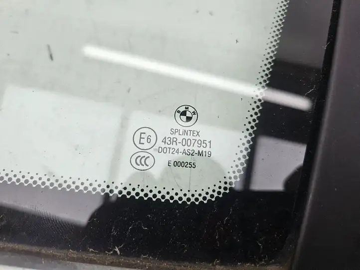 BMW 5 E60 E61 (2004 - 2010) 7057409 Заднее боковое стекло — фото 3