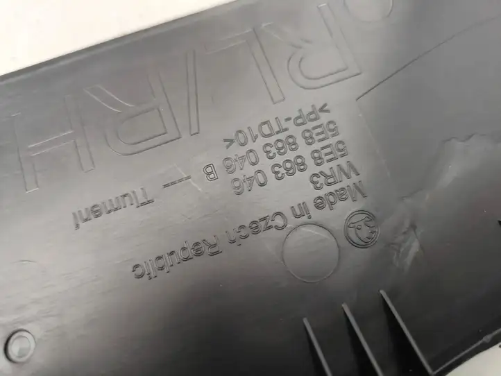 Skoda Octavia Mk4 (2019 - ) 5E8863046 Передняя боковая обшивка салона — фото 8