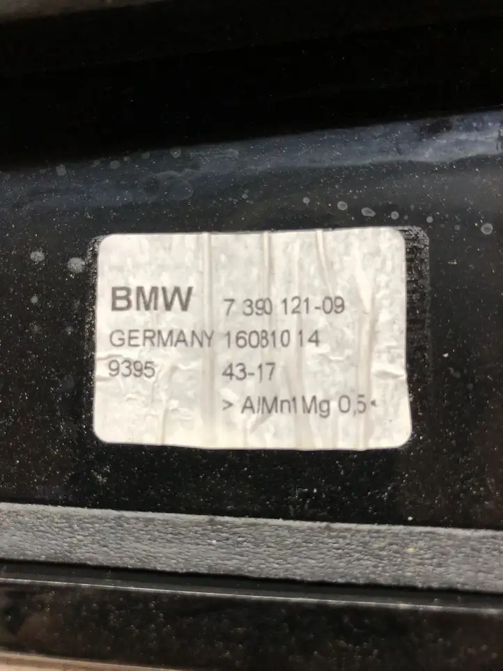 BMW 5 G30 G31 (2016 - ) 7390121 Обшивка стойки у окна — фото 2