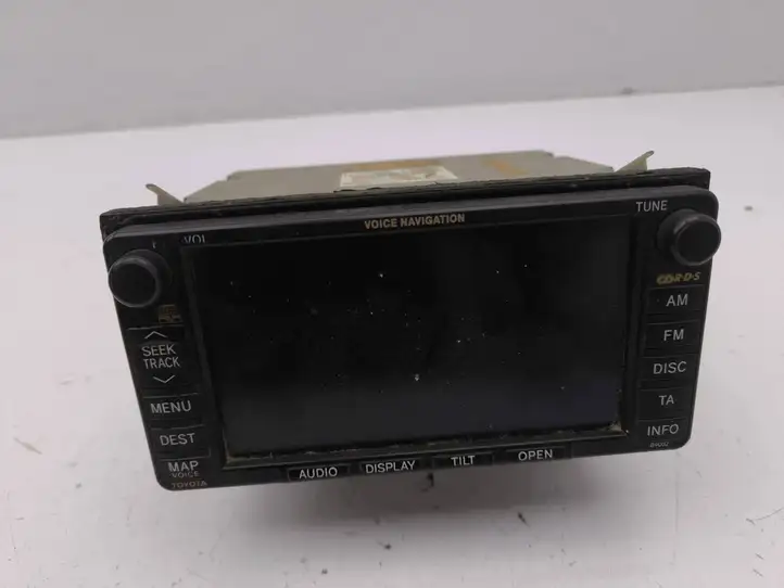 Toyota Corolla Verso AR10 (2004 - 2009) 8612064010 Магнитола / мультимедийная система — фото 1