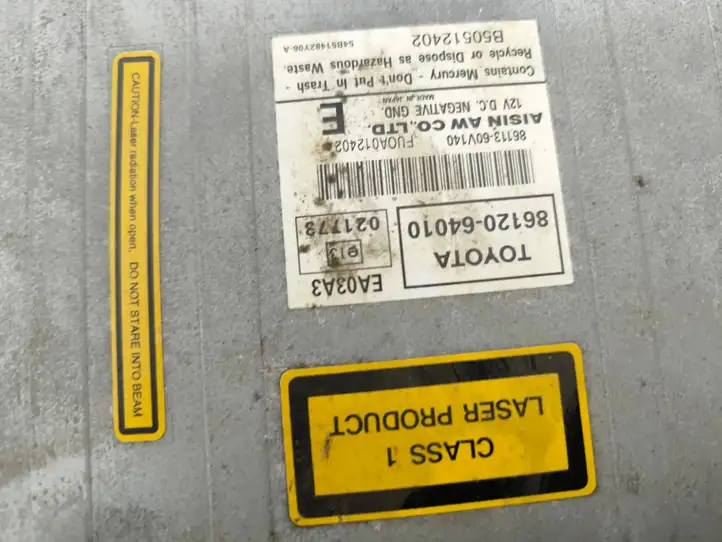 Toyota Corolla Verso AR10 (2004 - 2009) 8612064010 Магнитола / мультимедийная система — фото 7