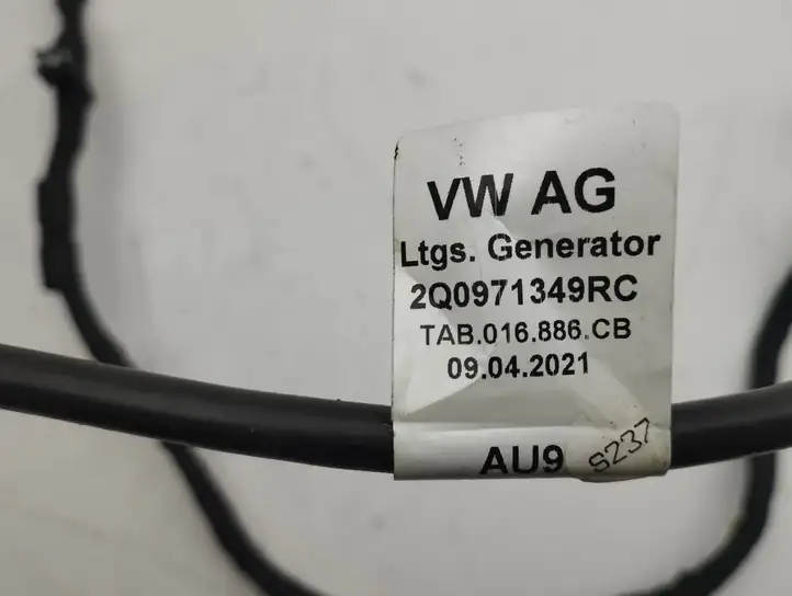 Audi A1 (2019 - ) 2Q0971349RC Проводка генератора — фото 4
