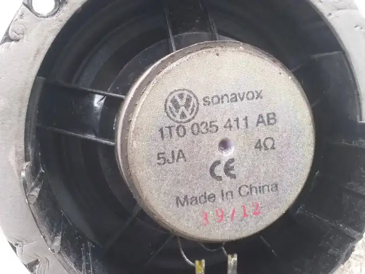 Volkswagen Touran II (2010 - 2016) 1T0035411AB Динамики задних дверей — фото 3