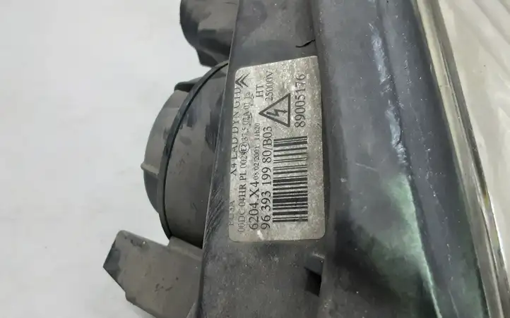 Citroen C5 (2001 - 2004) 9639319980 Передняя фара — фото 2