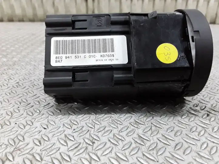 Audi A4 S4 B7 8E 8H (2004 - 2009) 8E0941531 Включатель фонарей — фото 2