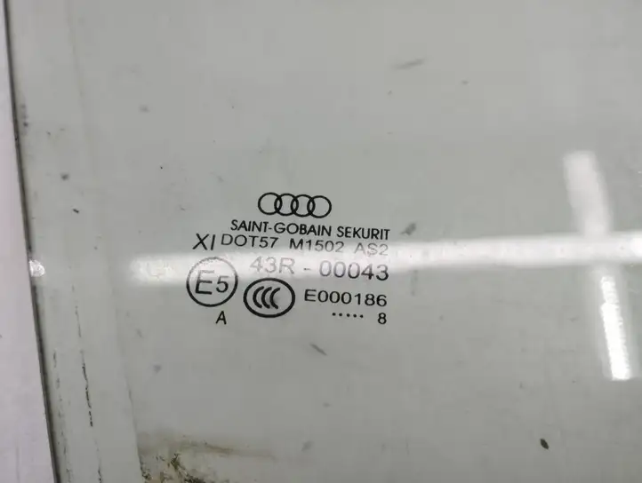 Audi A6 C7 (2014 - 2018) Стекло передней двери — фото 5