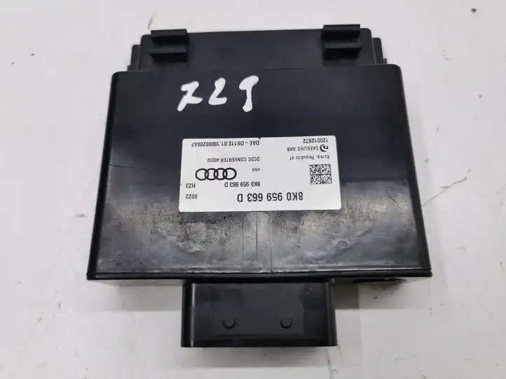 Audi A6 C7 (2014 - 2018) 8K0959663D Преобразователь напряжения — фото 1