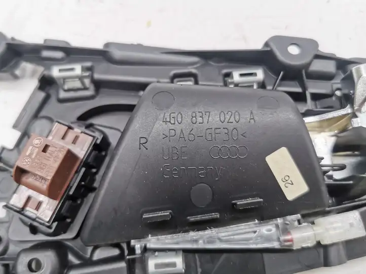 Audi A6 C7 (2014 - 2018) 4G0837020A Внутренняя ручка двери — фото 3