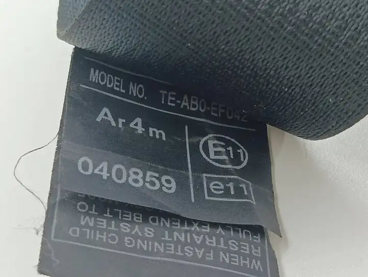 Toyota Corolla E120 E130 (2004 - 2007) 7336002171 Задний ремень безопасности — фото 6