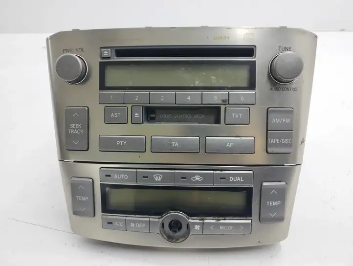 Toyota Avensis T250 (2003 - 2006) 5590205050F Магнитола / мультимедийная система — фото 1