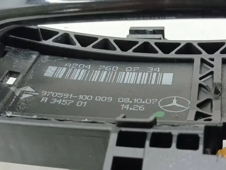 Mercedes-Benz C W204 (2007 - 2014) A2047600734 Наружная ручка двери — фото 8