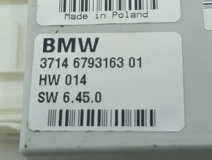 BMW X5 E70 (2006 - 2013) 6793163 Блок управления пневмоподвеской — фото 2