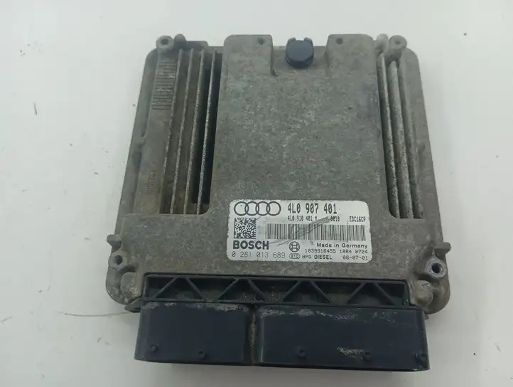 Audi Q7 4L (2005 - 2009) 4L0910401 Блок управления двигателем (ЭБУ) — фото 1