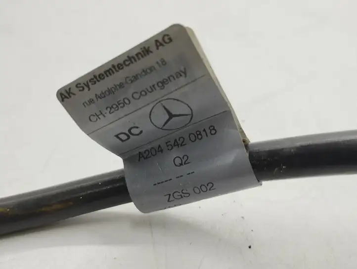 Mercedes-Benz C W204 (2007 - 2014) A2045420818 Минусовой провод аккумулятора — фото 6