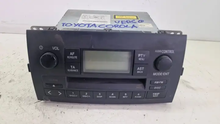 Toyota Corolla Verso E121 (2001 - 2004) 8612013060B0 Магнитола / мультимедийная система — фото 1