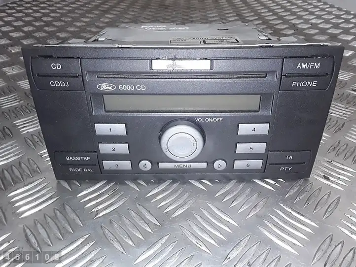 Ford Focus (2005 - 2008) 4m5t18c815ad Магнитола / мультимедийная система — фото 1