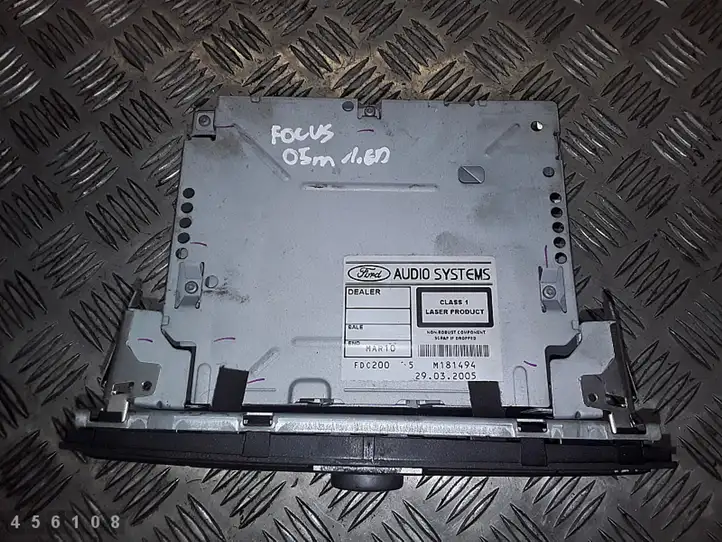 Ford Focus (2005 - 2008) 4m5t18c815ad Магнитола / мультимедийная система — фото 2