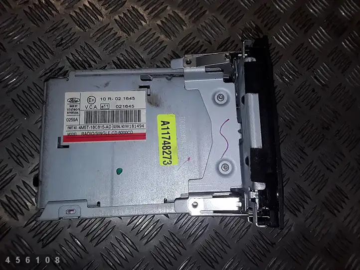 Ford Focus (2005 - 2008) 4m5t18c815ad Магнитола / мультимедийная система — фото 5