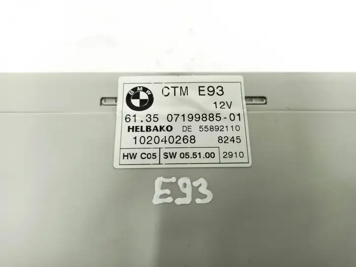 BMW 3 E92 E93 (2005 - 2014) 613507199885 Блок управления люком — фото 4