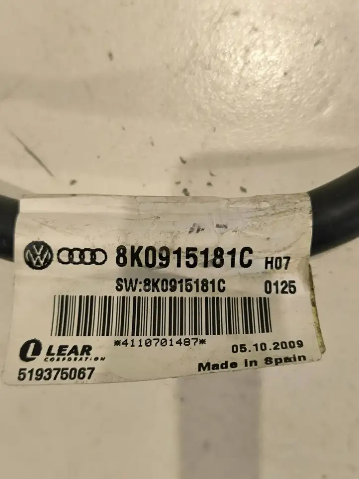 Audi A6 S6 C6 4F (2008 - 2011) 8K0915181C Минусовой провод аккумулятора — фото 4