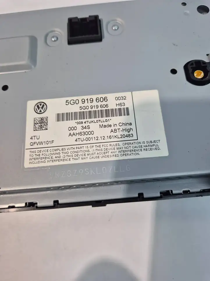 Volkswagen Tiguan (2016 - 2020) 5G0919606 Магнитола / мультимедийная система — фото 6