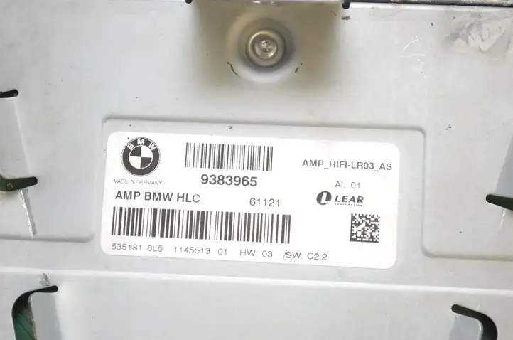 BMW 2 F22 F23 (2013 - 2017) 9383965 Усилитель звука — фото 4