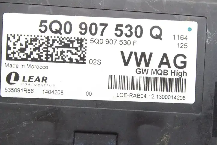 Volkswagen Golf VII (2013 - 2019) 5Q0907530Q Модуль Gateway — фото 3