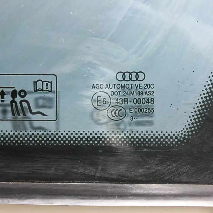 Audi A4 S4 B8 8K (2011 - 2015) 8K5845300G Заднее боковое стекло — фото 6