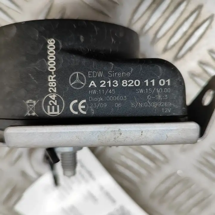 Mercedes-Benz CLA C118,X118 (2019 - ) A2138201101 Сирена сигнализации — фото 7