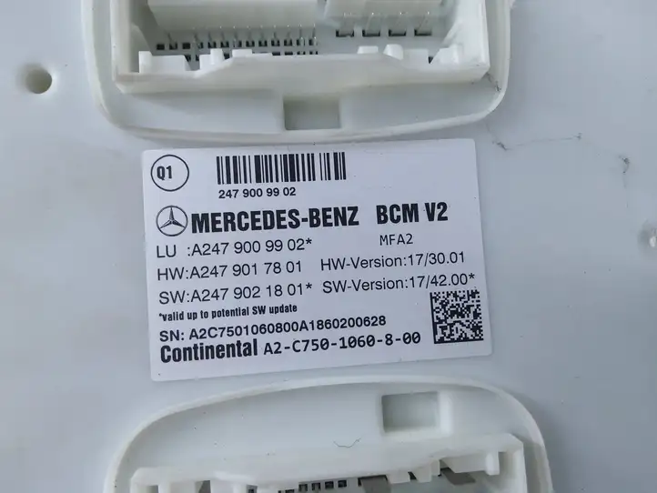 Mercedes-Benz A W177 (2018 - ) A2479009902 Блок SAM — фото 2