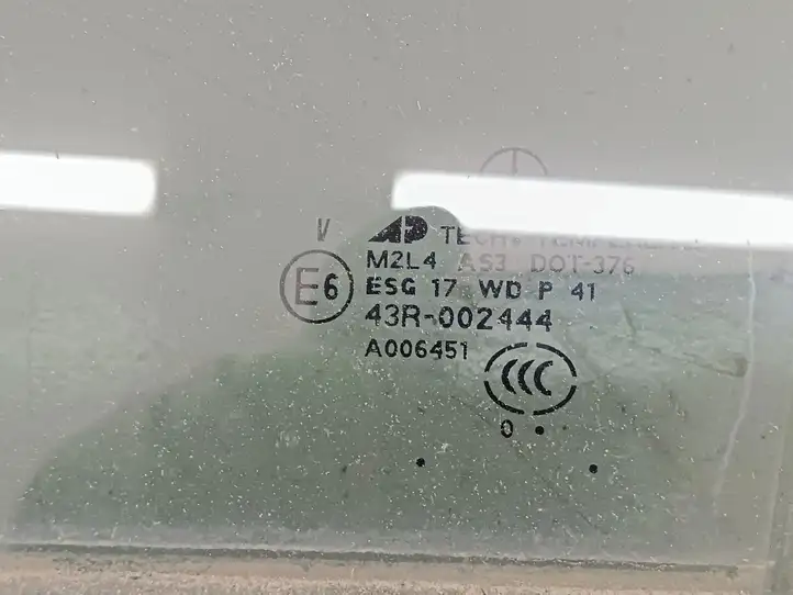 Mercedes-Benz GL X164 (2006 - 2012) 43R002444 Стекло задней двери — фото 2