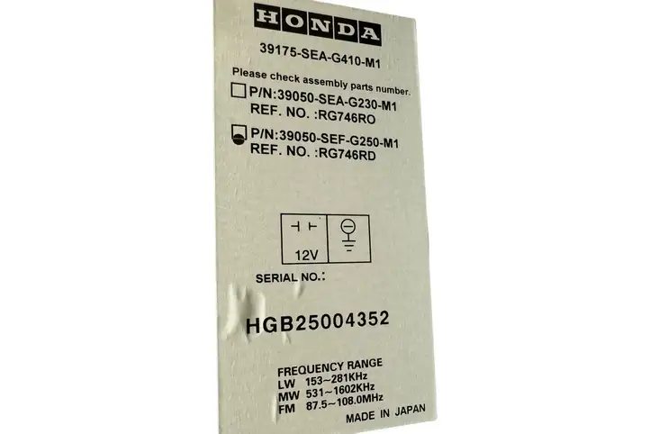 Honda Accord (2008 - 2016) 39175SEAG410M1 Магнитола / мультимедийная система — фото 9