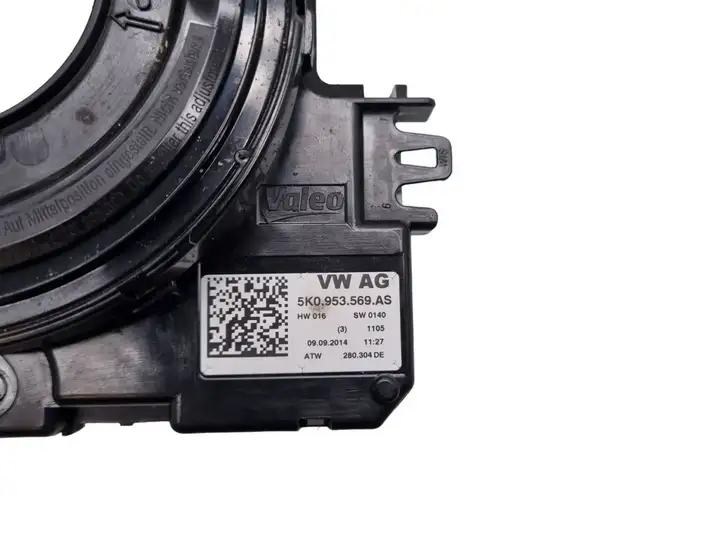 Skoda Octavia Mk2 (1Z) (2004 - 2013) 5K0953569AS Контактное кольцо SRS — фото 4