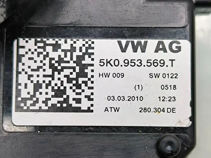 Volkswagen PASSAT B6 (2005 - 2010) 5K0953569T Контактное кольцо SRS — фото 8