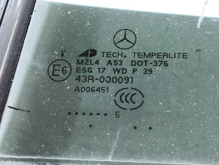 Mercedes-Benz ML W164 (2005 - 2011) 43R000091 Форточка двери — фото 6
