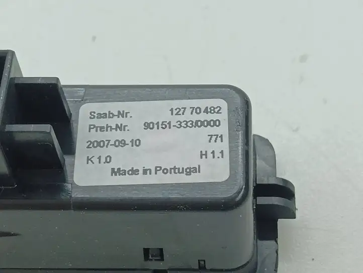 Saab 9-3 Ver2 (2003 - 2007) 12770482 Включатель освещения интерьера — фото 8