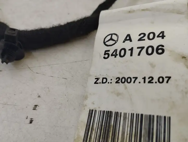 Mercedes-Benz C W204 (2007 - 2014) A204540176 Проводка сиденья — фото 8