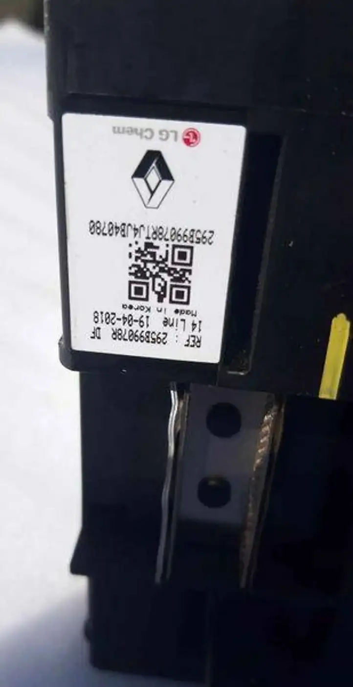 Renault Zoe (2012 - ) 295B99078R Модуль аккумуляторной батареи гибридного автомобиля / электромобиля — фото 3