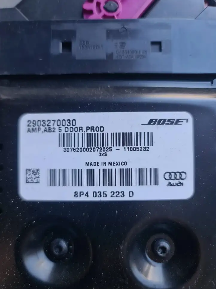 Audi A3/S3 8P (2008 - 2013) 8P4035223D Усилитель звука — фото 4